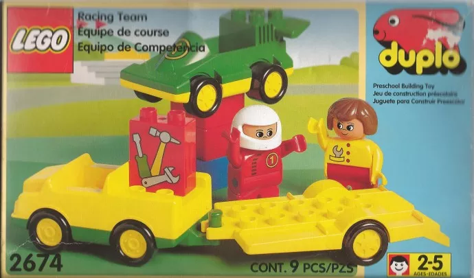 Set LEGO Duplo 2674 Racing Team