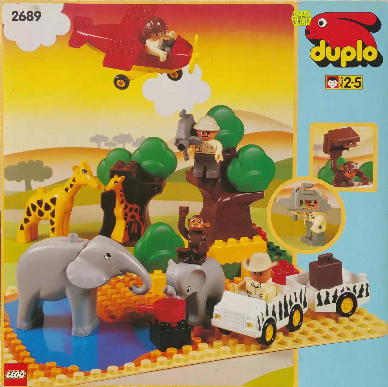 Set LEGO Duplo 2689 Savannah Animals