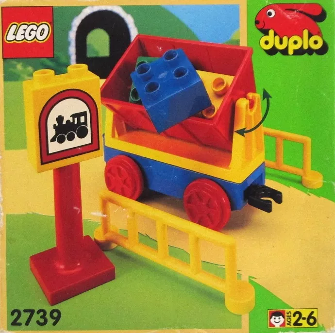 Set LEGO Duplo 2739 Tip Wagon