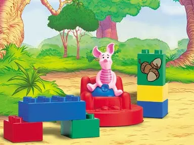 Set LEGO Duplo 2976 Acorn Adventure with Piglet