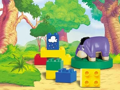 Set LEGO Duplo 2977 Eeyore and the Little Raincloud