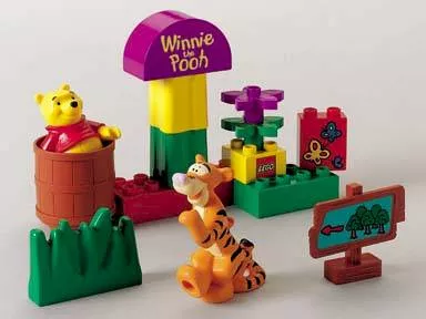 Set LEGO Duplo 2983 Pooh and Tigger Play Hide and Seek