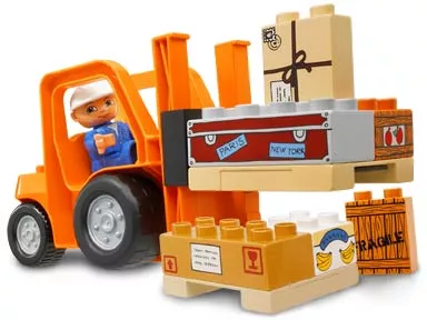 Set LEGO Duplo 4685 Fork Lift