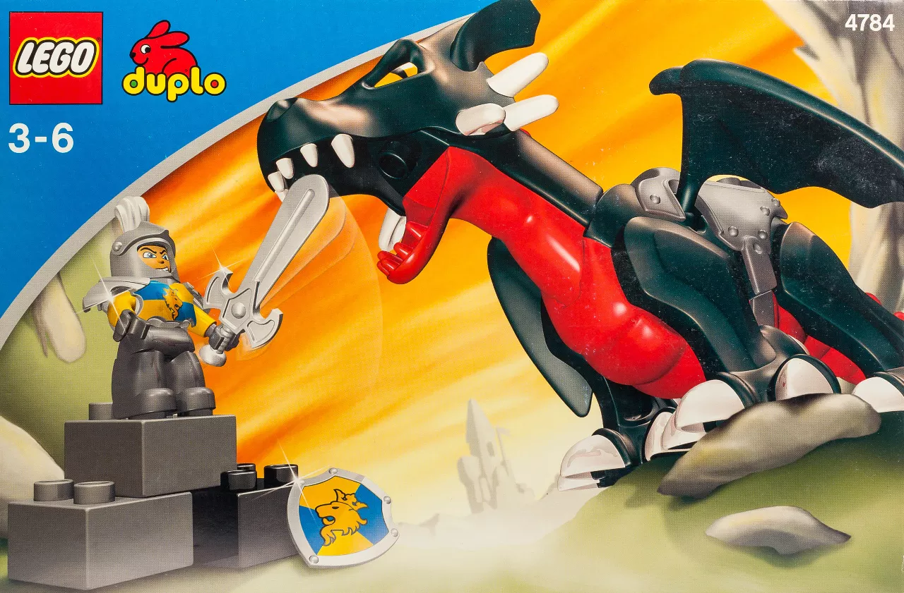 Set LEGO Duplo 4784 Castle Black Dragon