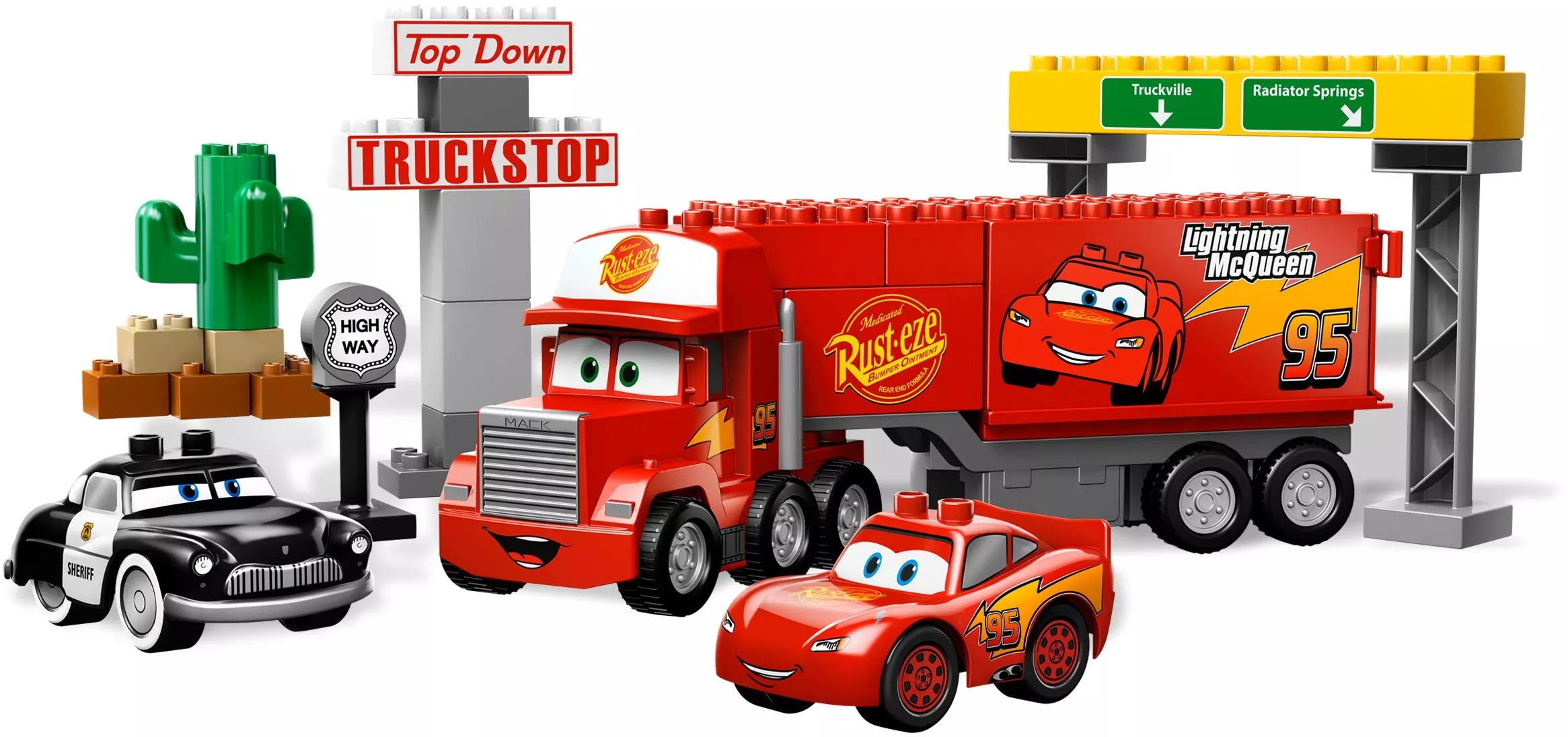 Set LEGO Duplo 5816 Mack's Road Trip
