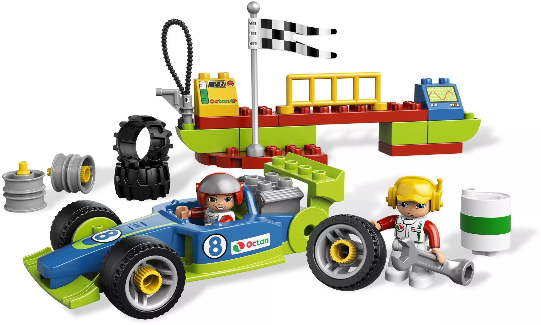 Set LEGO Duplo 6143 Racing Team