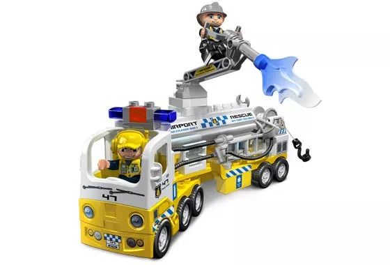 Set LEGO Duplo 7844 Airport Rescue Truck