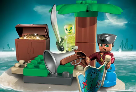 Set LEGO Duplo 7883 Treasure Hunt