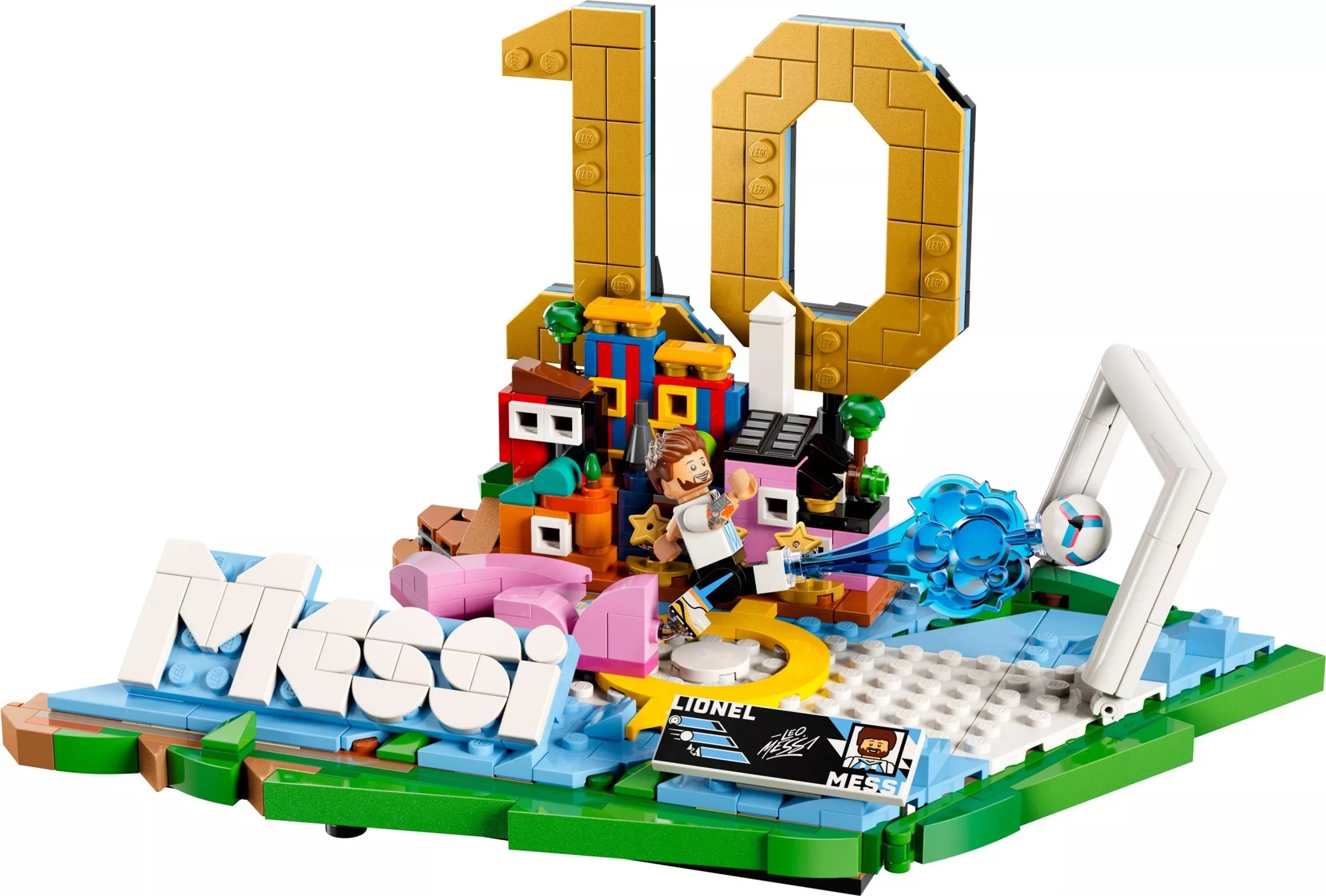Set LEGO Éditions 43011 Lionel Messi - Best of