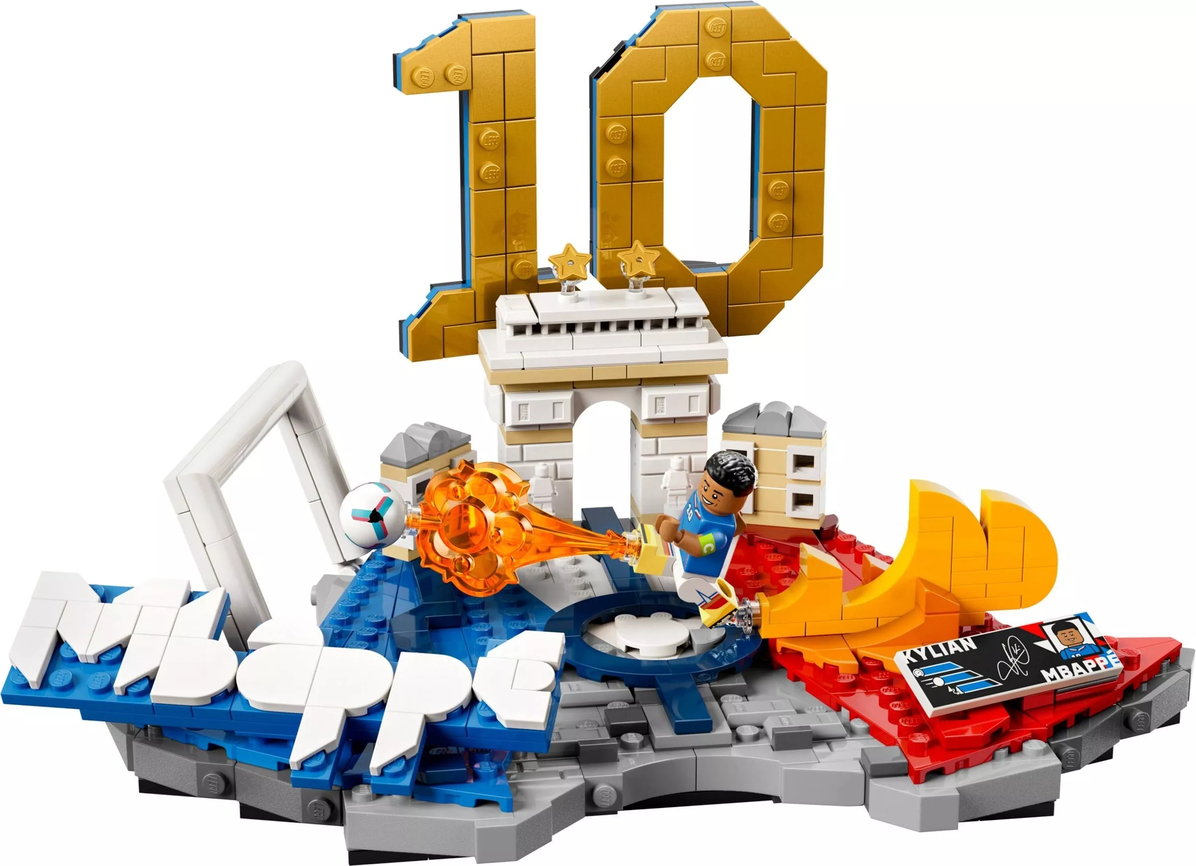 Set LEGO Éditions 43013 Kylian Mbappé - Best of