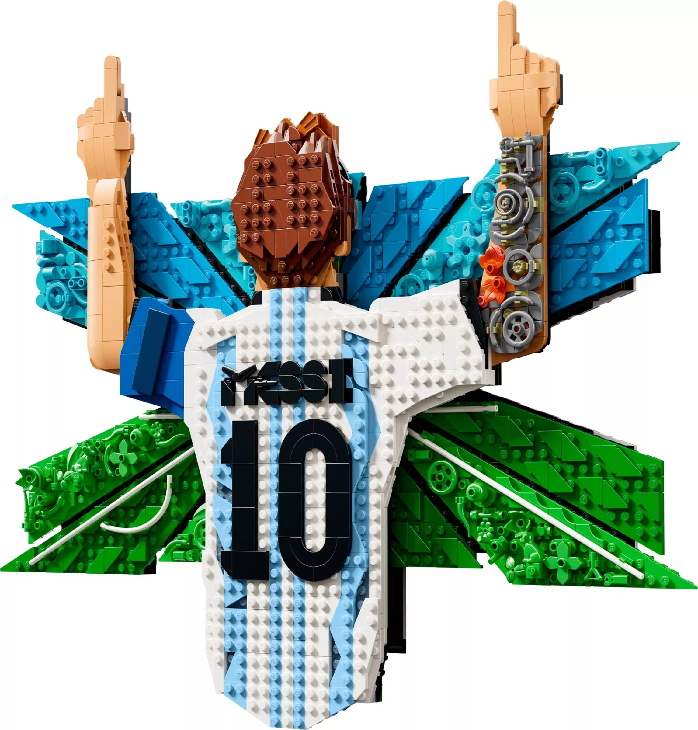 Set LEGO Éditions 43018 Lionel Messi - La célébration