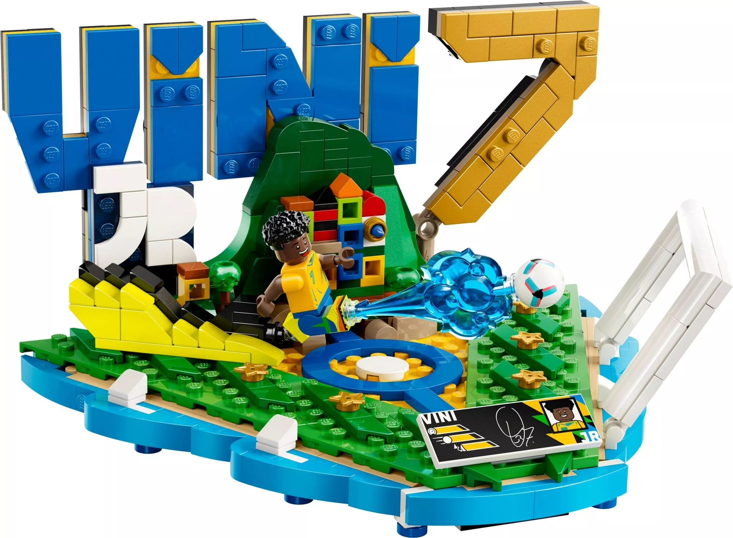 Set LEGO Éditions 43027 Vinicius Jr. - Best of