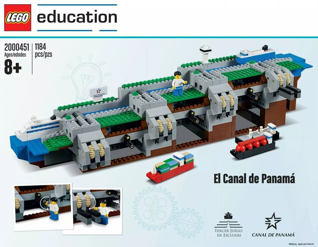 Set LEGO Education 2000451 The Panama Canal