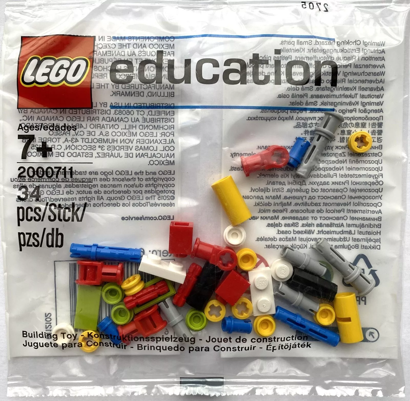 Set LEGO Education 2000711 WeDo Replacement Pack 2
