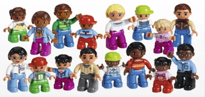 Set LEGO Education 45011 World People Set