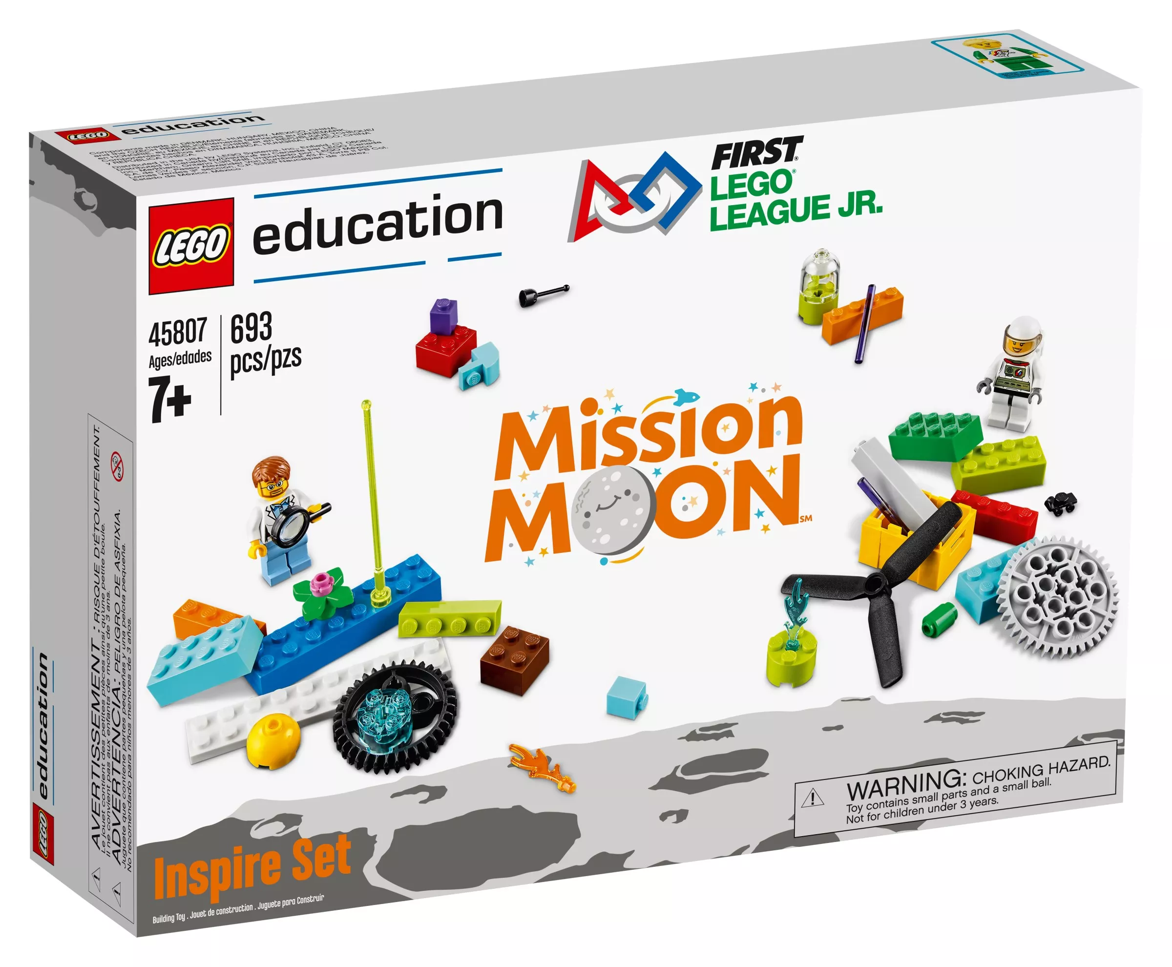 Set LEGO Education 45807 Mission MOON Inspire Set