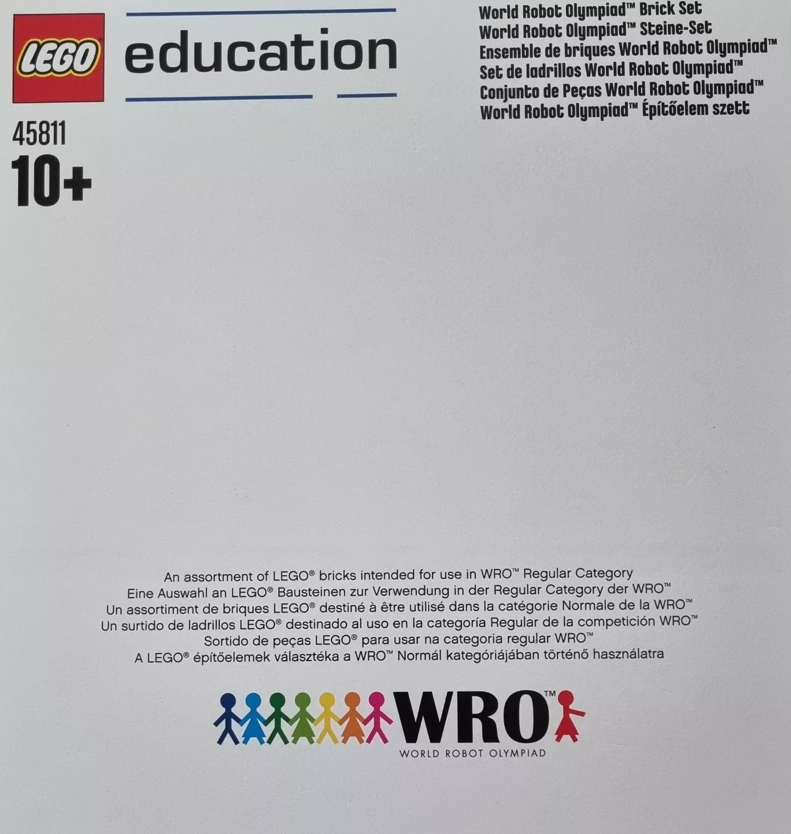 Set LEGO Education 45811 World Robot Olympiad Brick Set