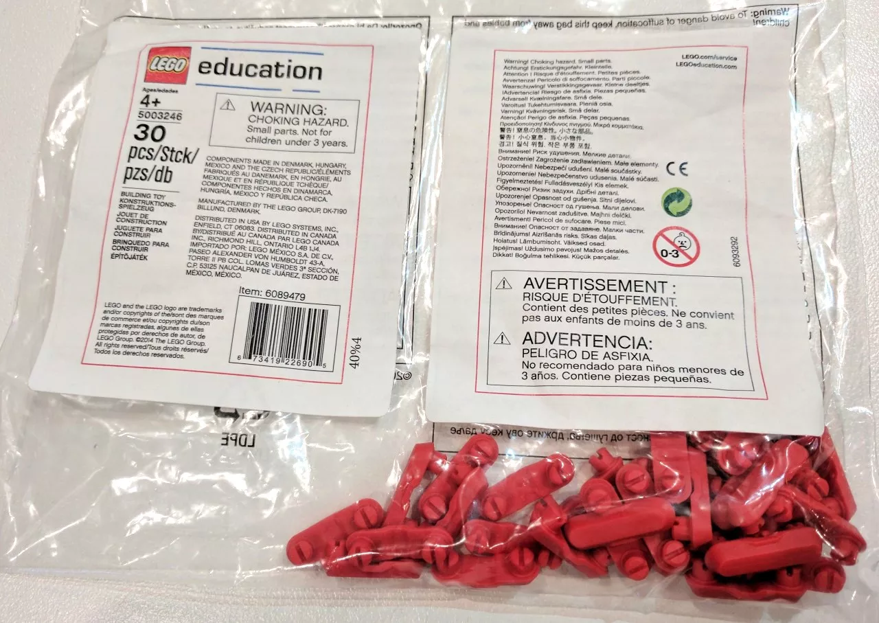 Set LEGO Education 5003246 EV3 Track Rubber Elements