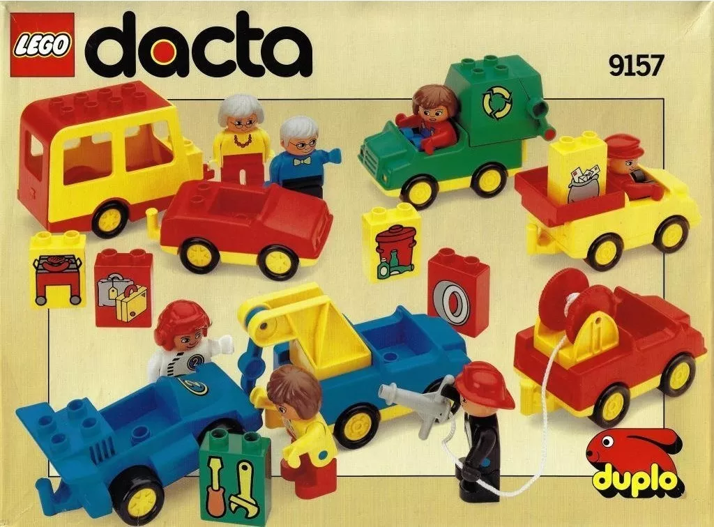 Set LEGO Education 9157 Job Vehicles with Workers