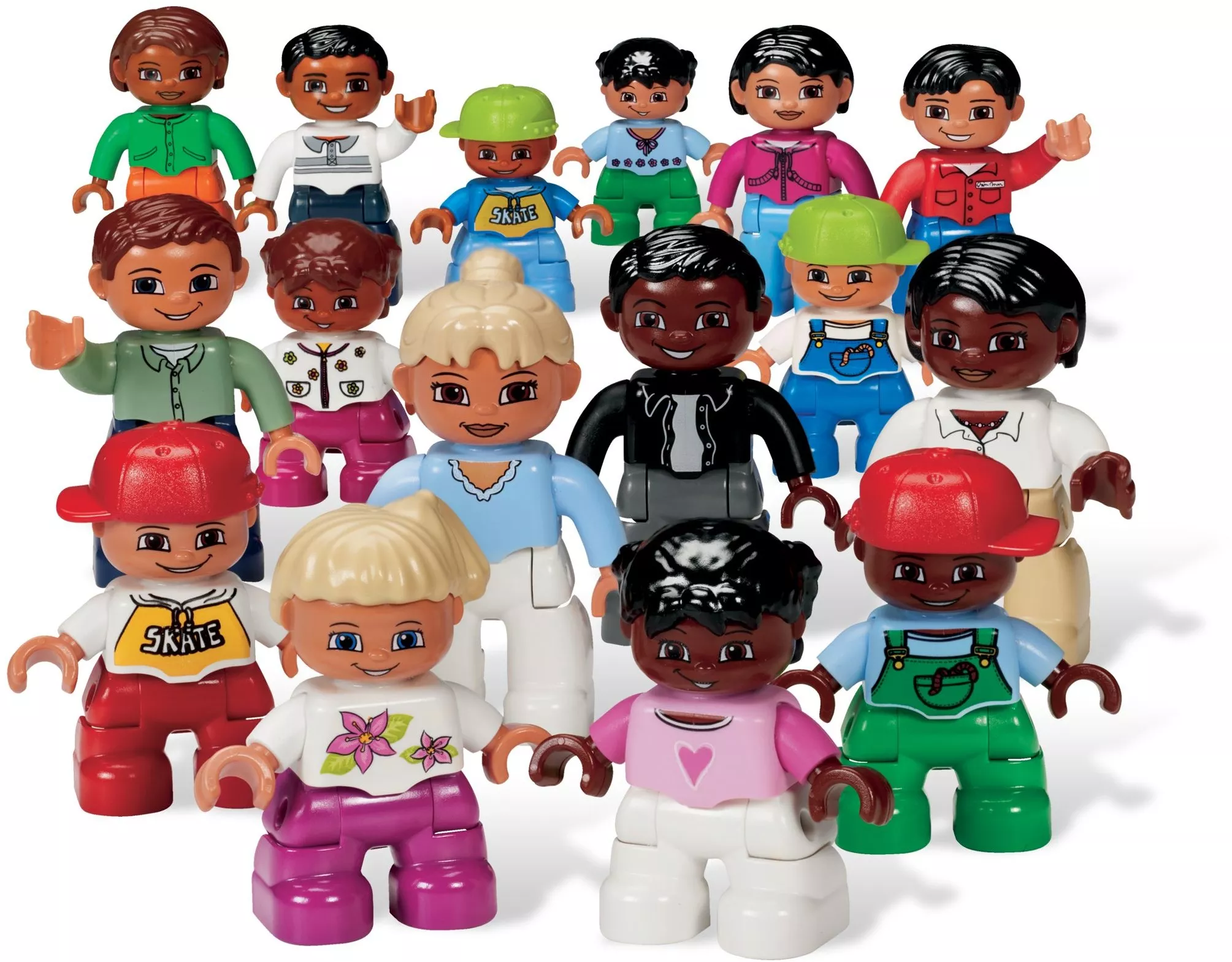 Set LEGO Education 9222 World People Set