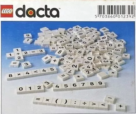 Set LEGO Education 9533 Numbers Set