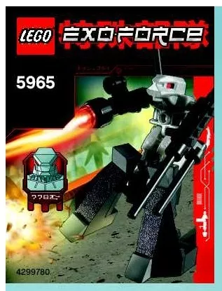Set LEGO Exo-Force 5965 Silver Bad Guy