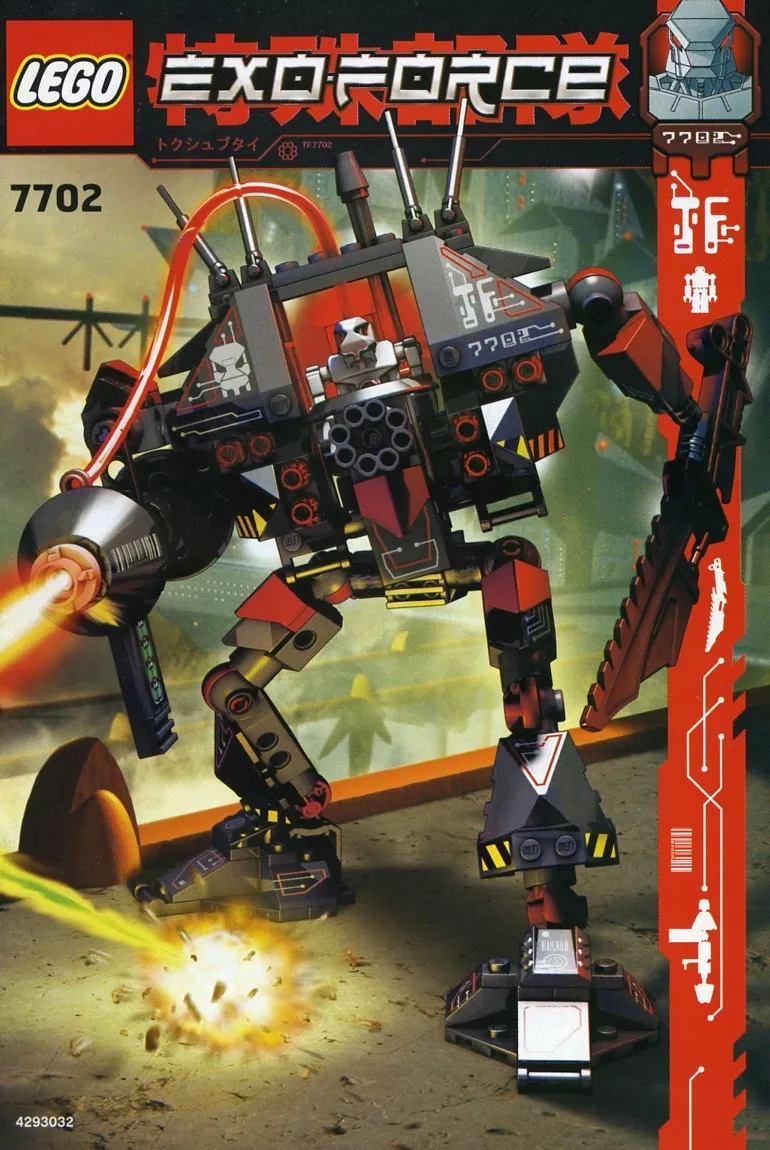 Set LEGO Exo-Force 7702 Thunder Fury