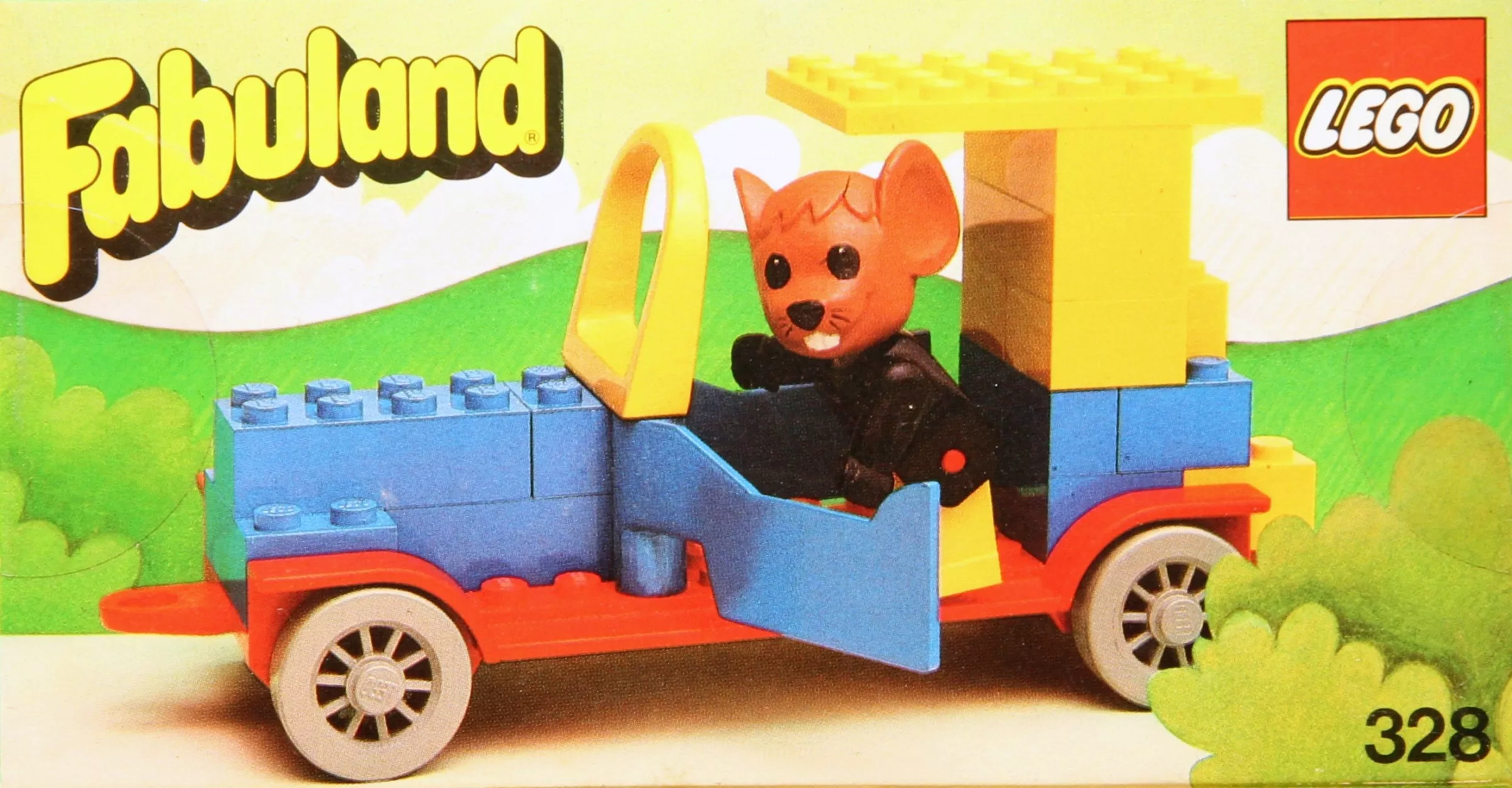 Set LEGO Fabuland 121 Roadster