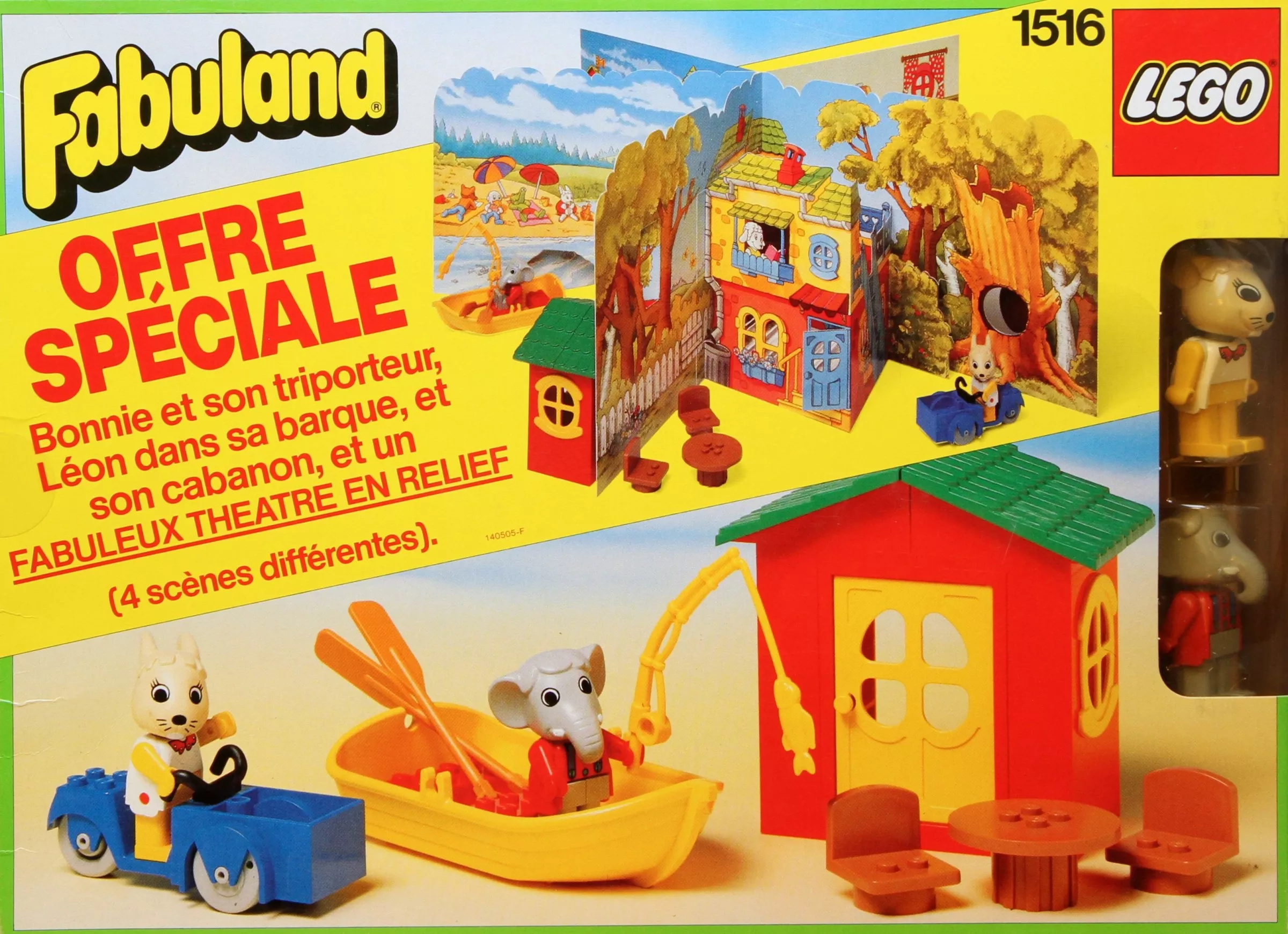 Set LEGO Fabuland 1516 Promotional Set