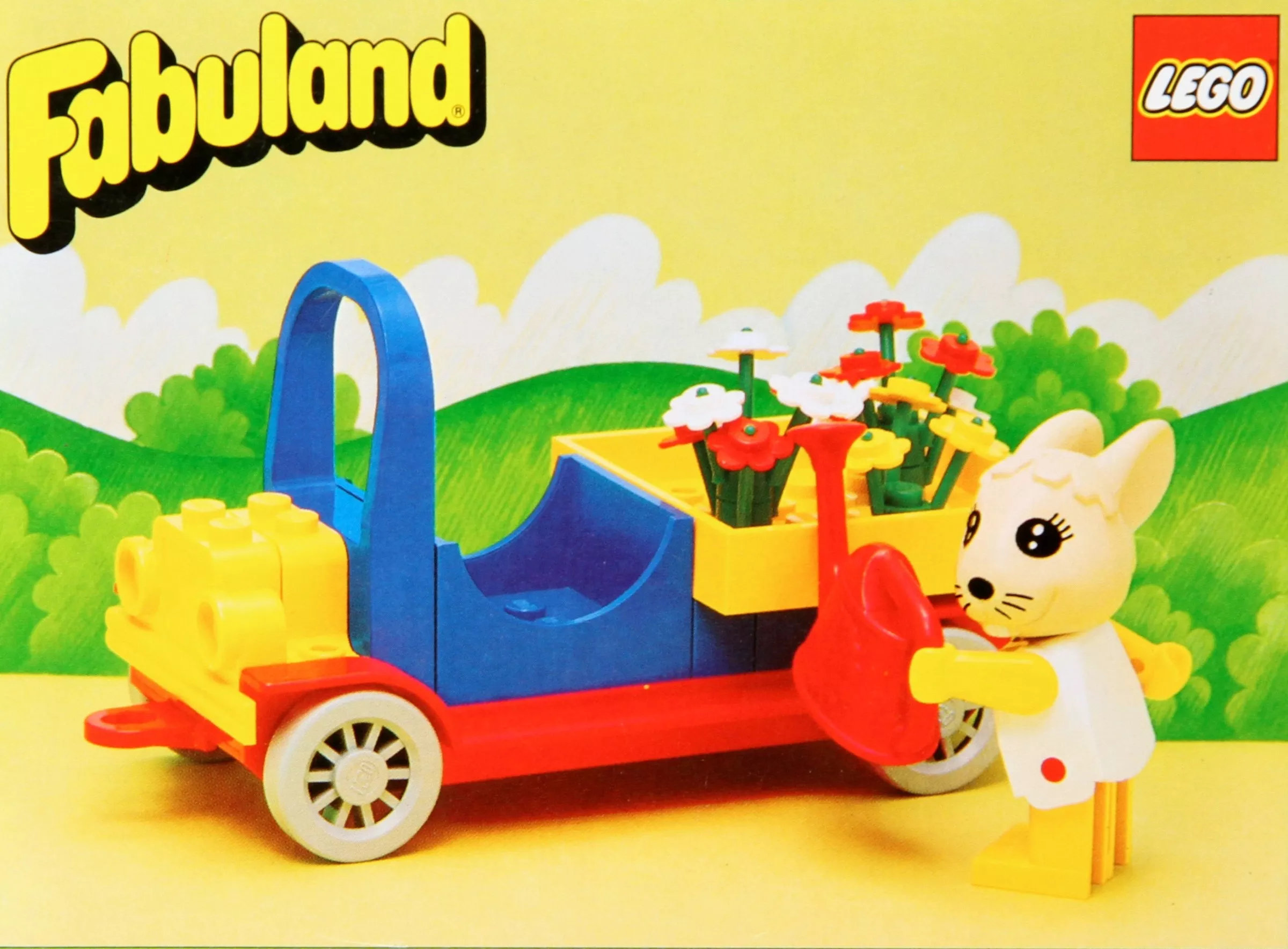 Set LEGO Fabuland 3624 Flower Car