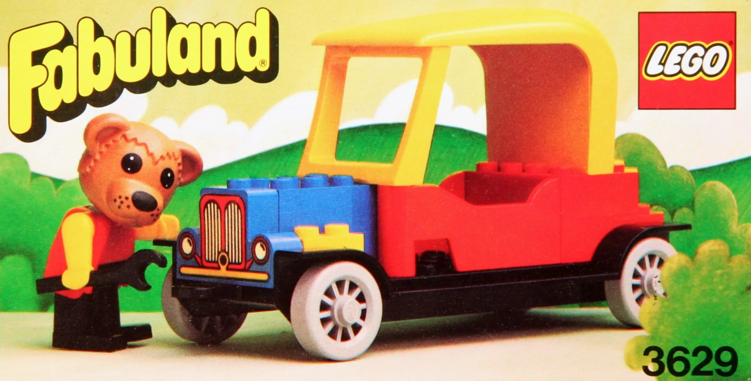 Set LEGO Fabuland 3629 Barney Bear