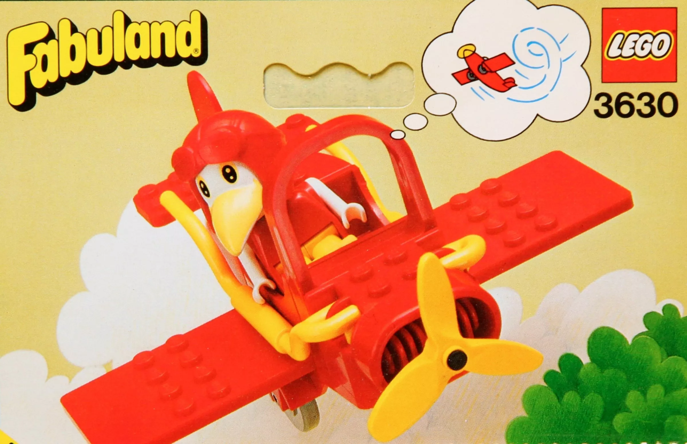 Set LEGO Fabuland 3630 Percy Pilot