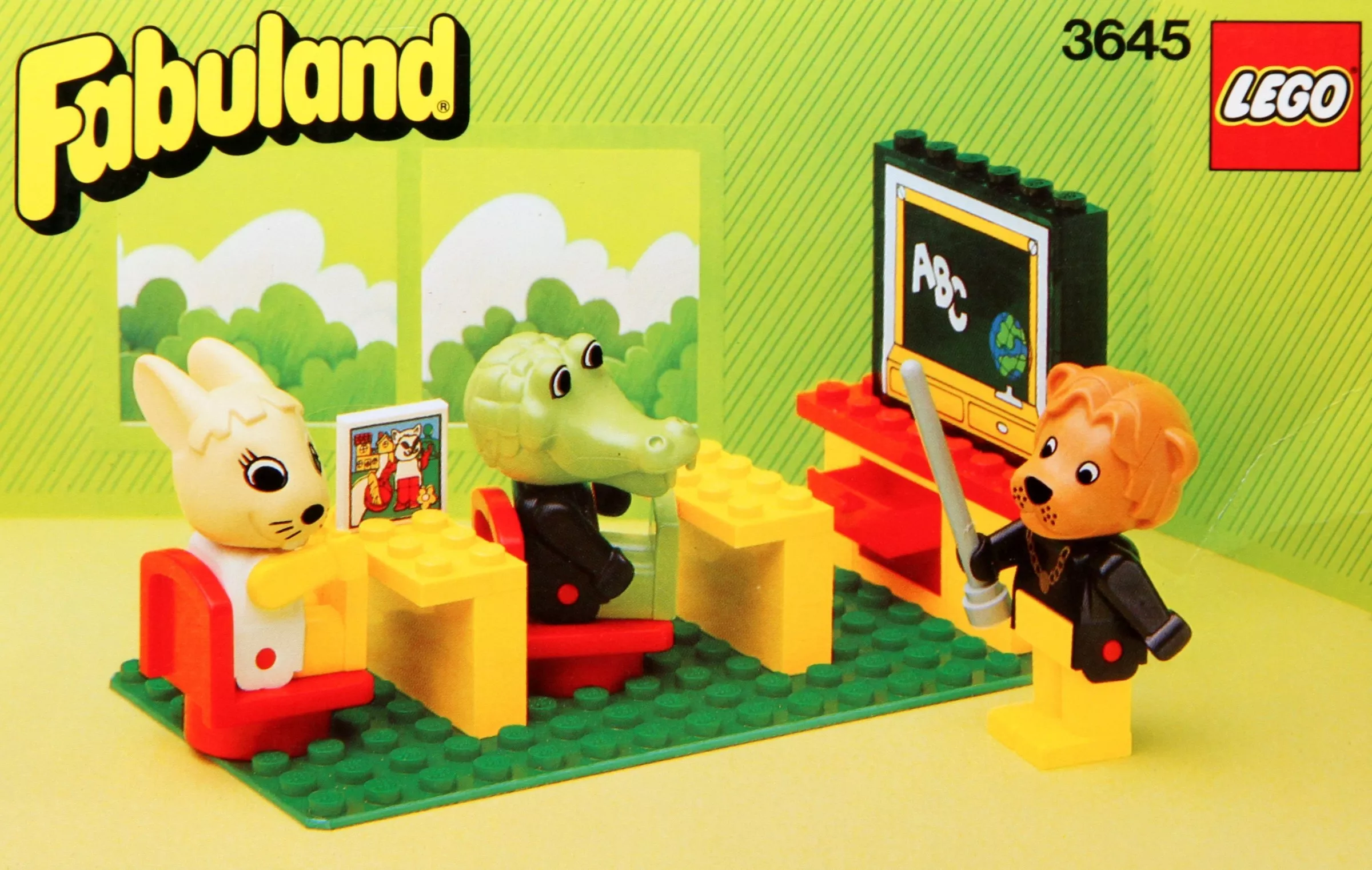 Set LEGO Fabuland 3645 School Room