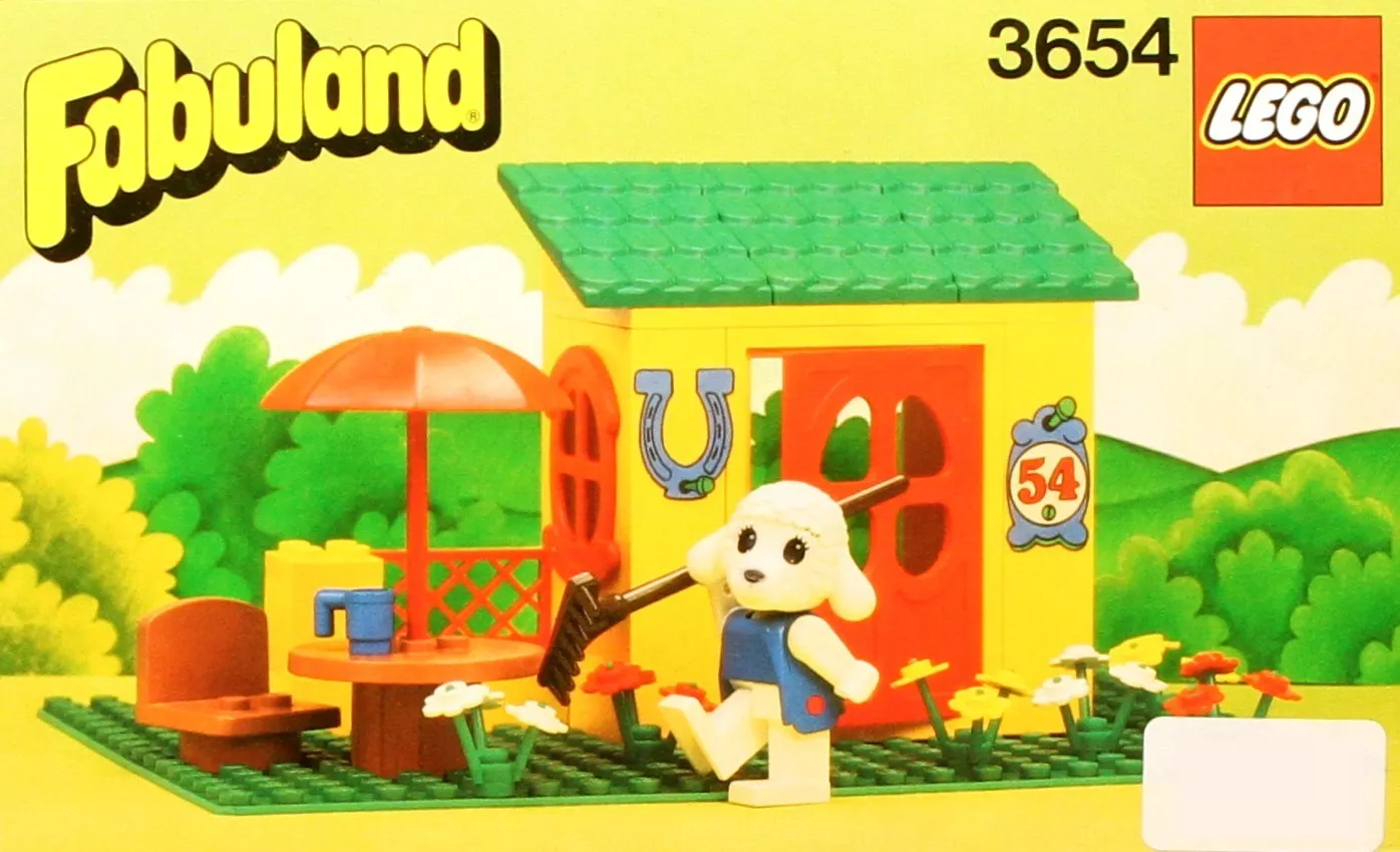 Set LEGO Fabuland 3654 Lisa Lamb's House
