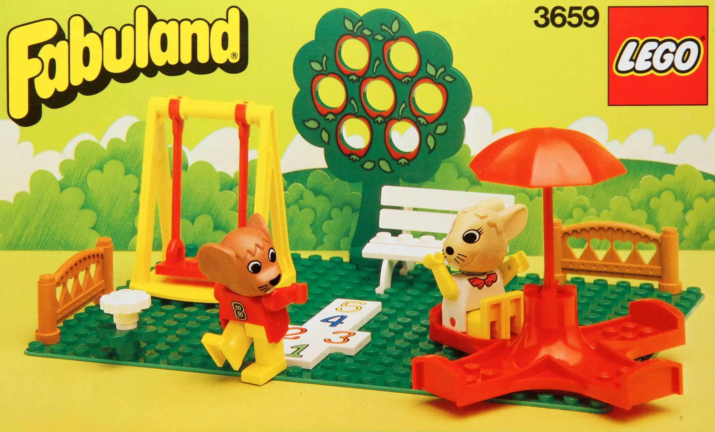 Set LEGO Fabuland 3659 Playground