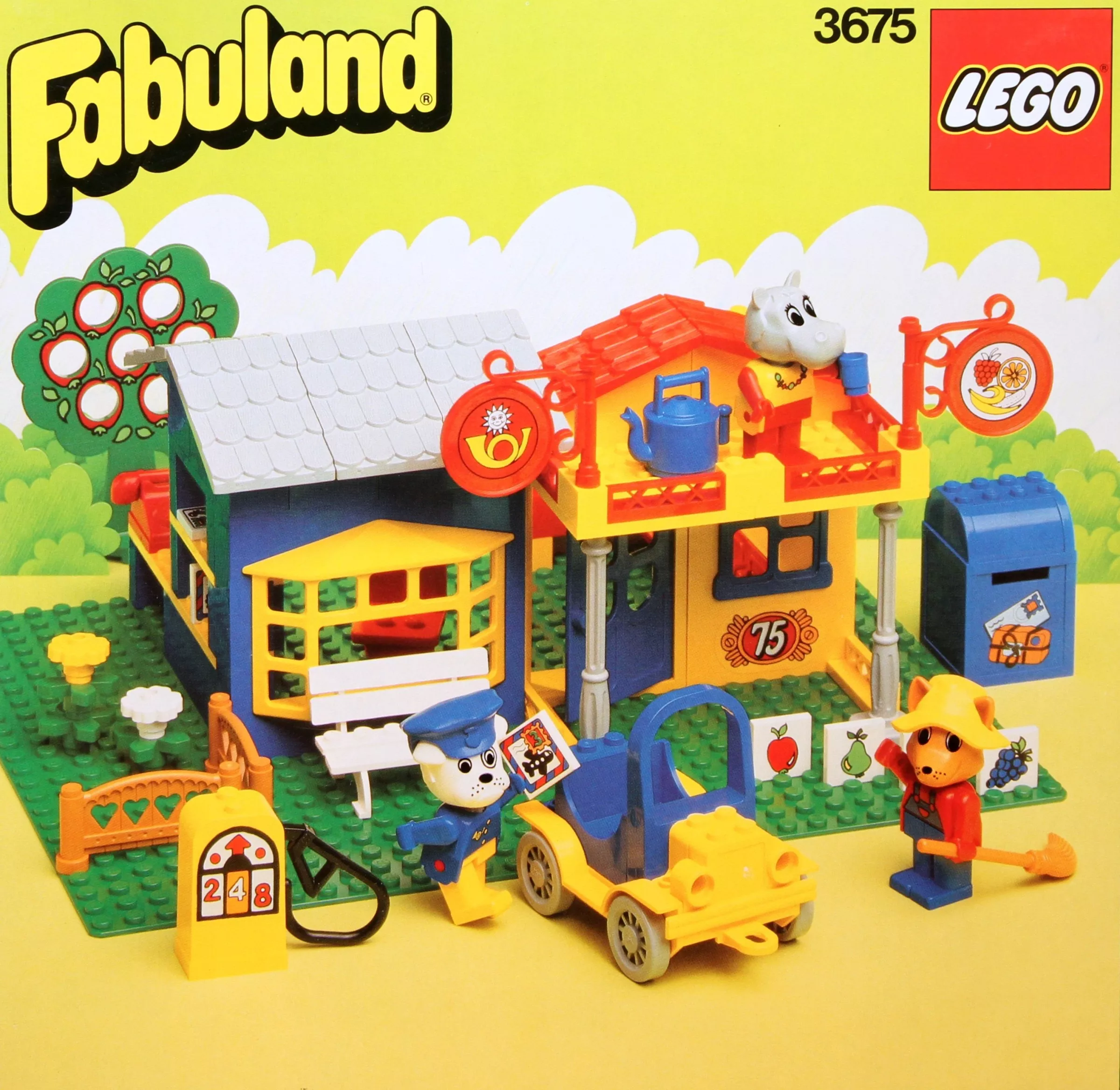 Set LEGO Fabuland 3675 General Store