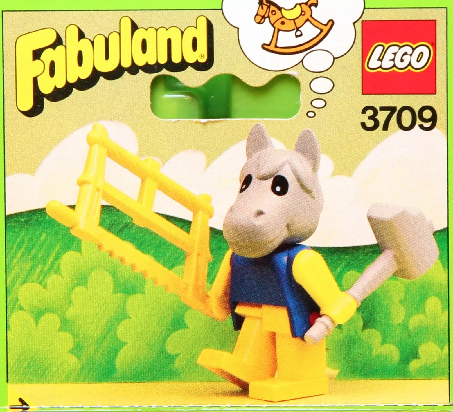 Set LEGO Fabuland 3709 Henry Horse the carpenter