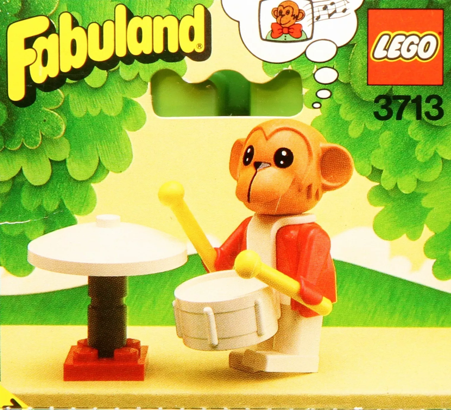Set LEGO Fabuland 3713 Mike Monkey