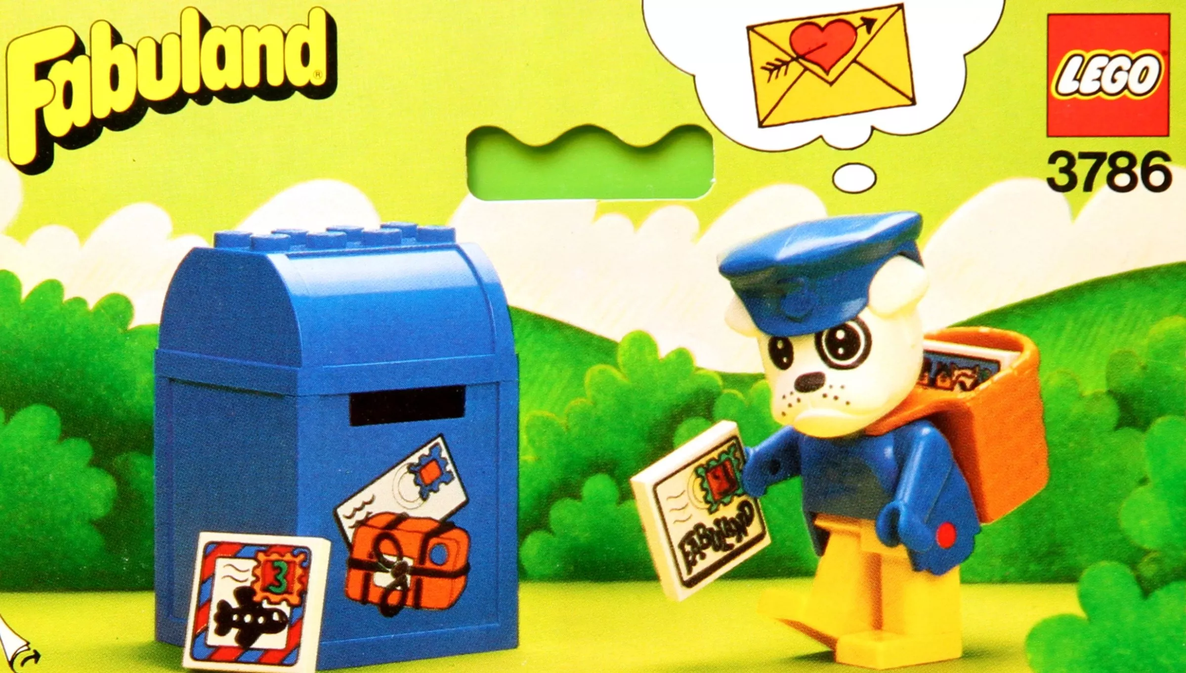 Set LEGO Fabuland 3786 Boris Bulldog