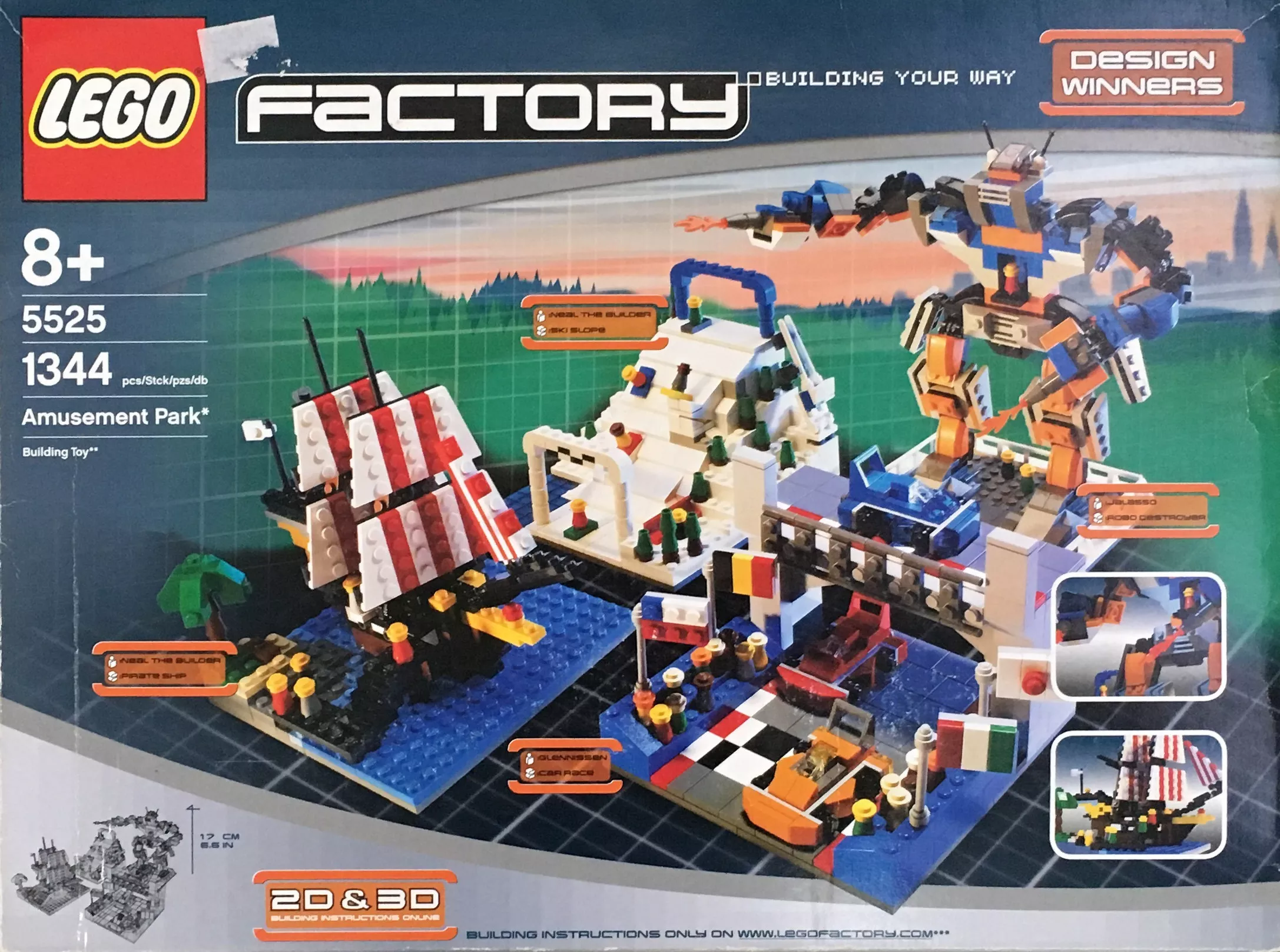 Set LEGO Factory 5525 Amusement Park