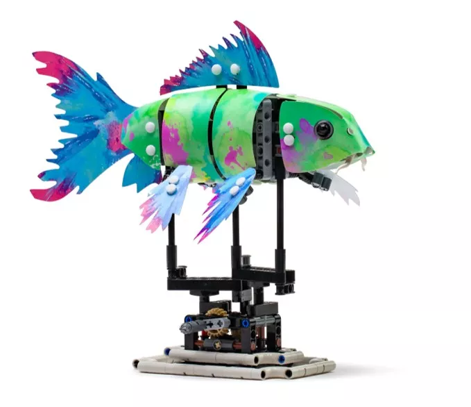 Set LEGO FORMA 81002 Splash Koi Skin