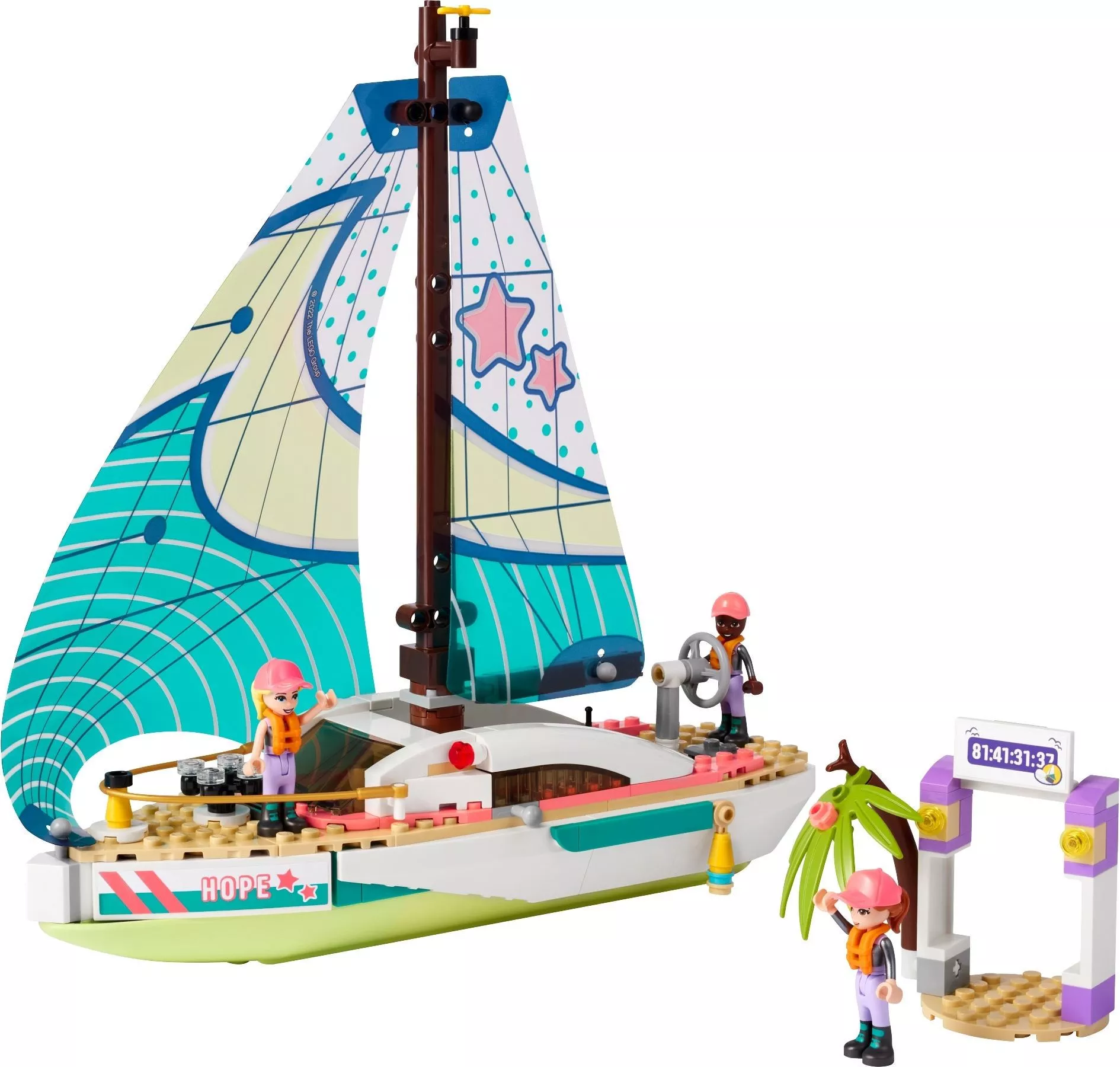 Set LEGO Friends 41716 Stephanie's Sailing Adventure