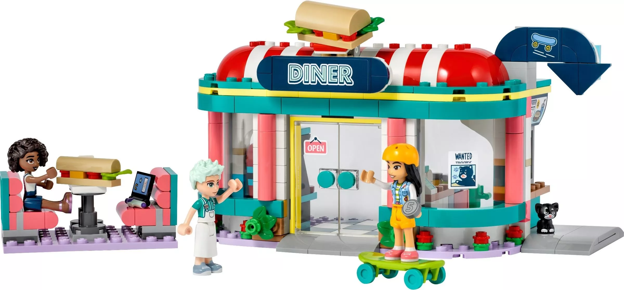 Set LEGO Friends 41728 Heartlake Downtown Diner