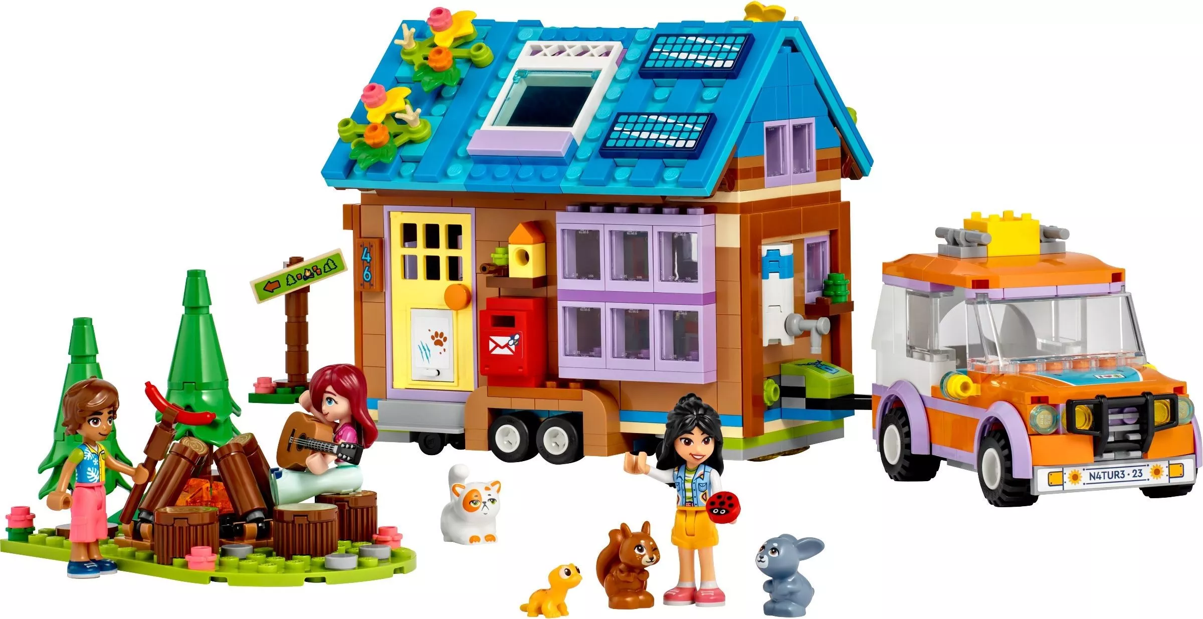 Set LEGO Friends 41735 Mobile Tiny House