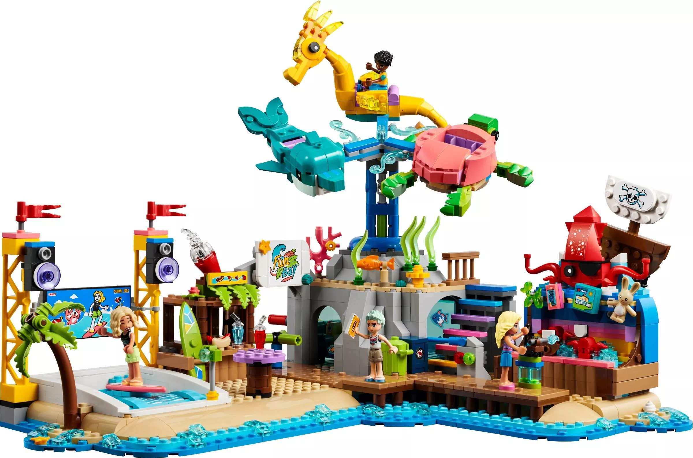 Set LEGO Friends 41737 Beach Amusement Park