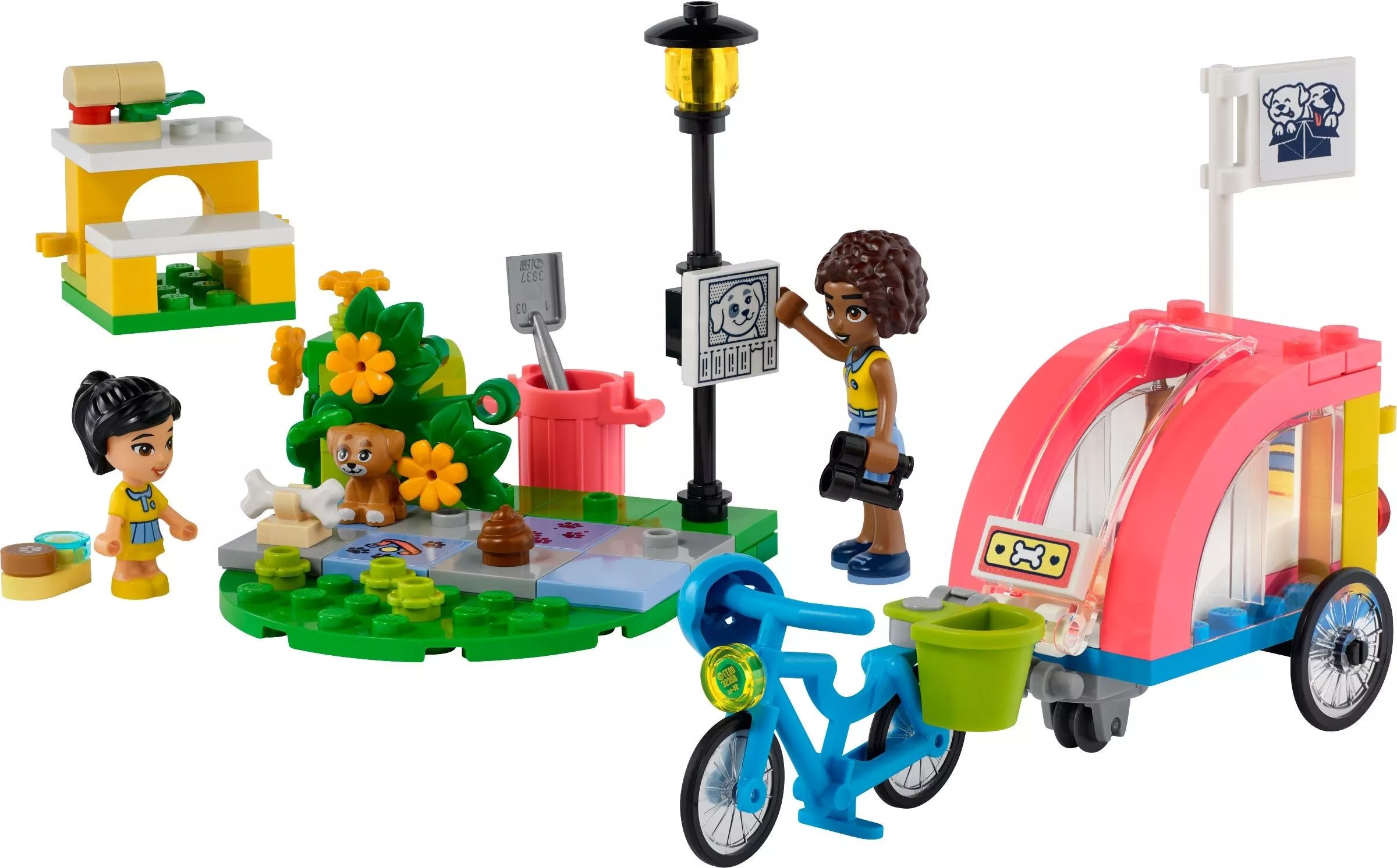 Set LEGO Friends 41738 Dog Rescue Bike