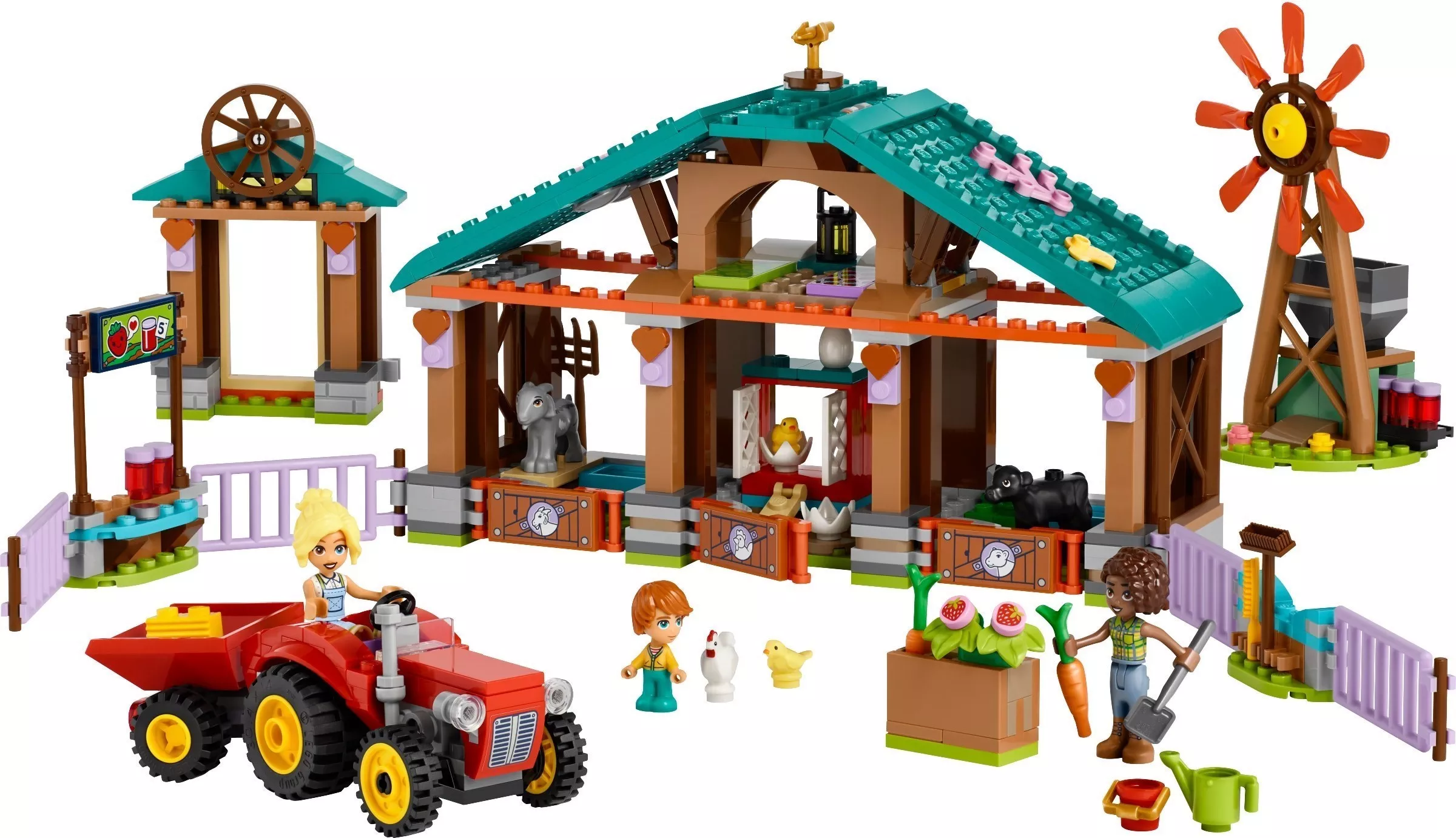 Set LEGO Friends 42617 Farm Animal Sanctuary