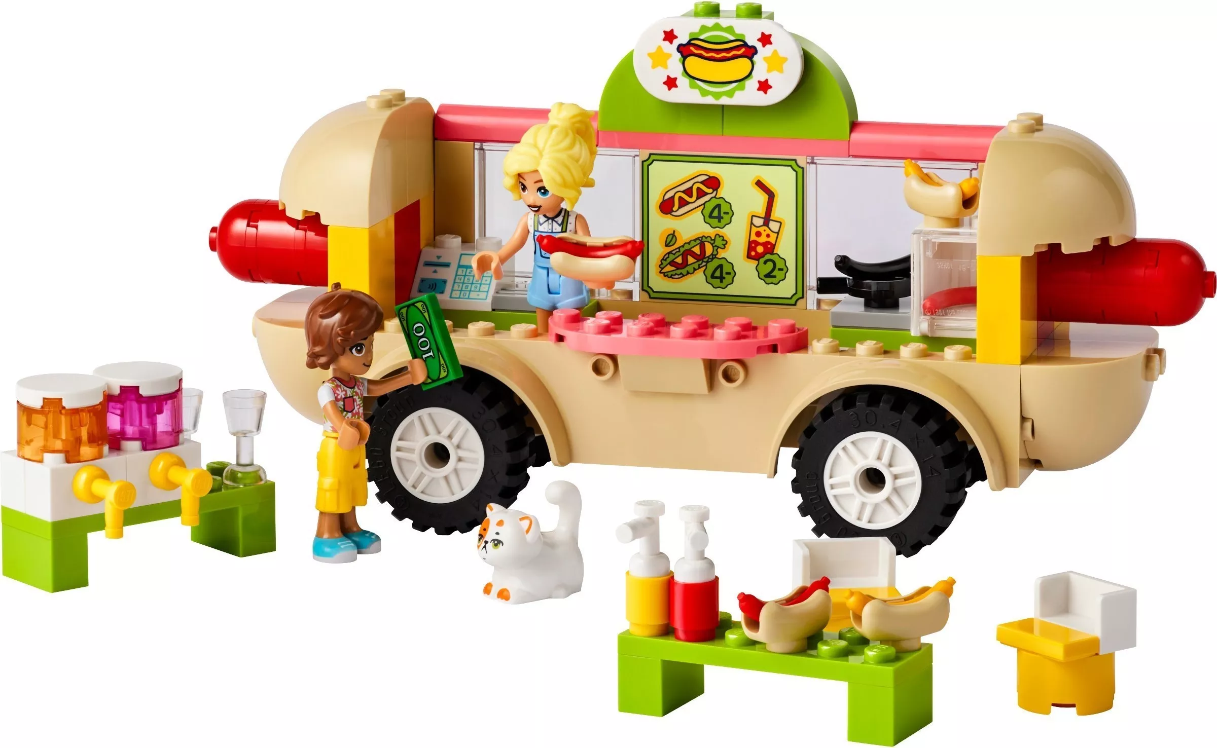 Set LEGO Friends 42633 Hot Dog Food Truck
