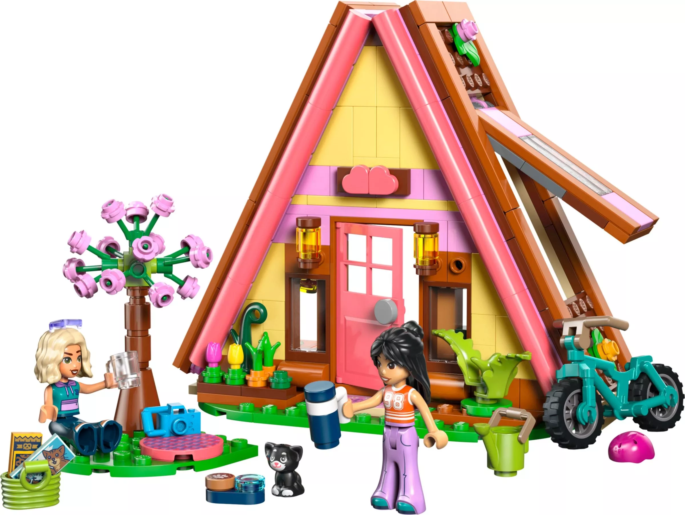 Set LEGO Friends 42682 Nature Glamping Cabin
