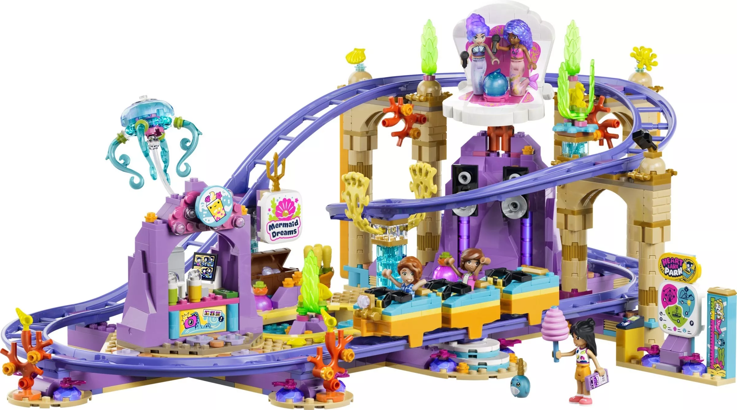 Set LEGO Friends 42703 Mermaid Roller Coaster Ride